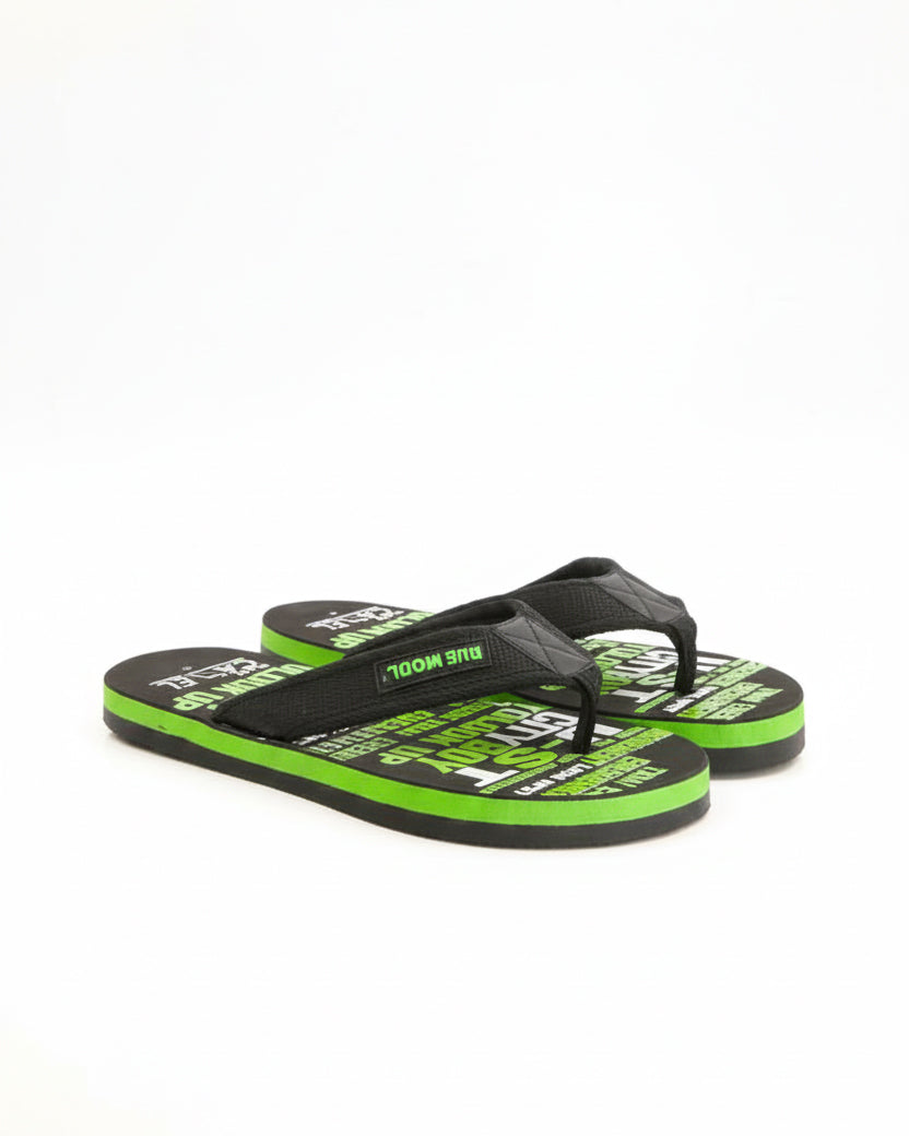 Black Camel 008 Comfort Flip Flop, Green