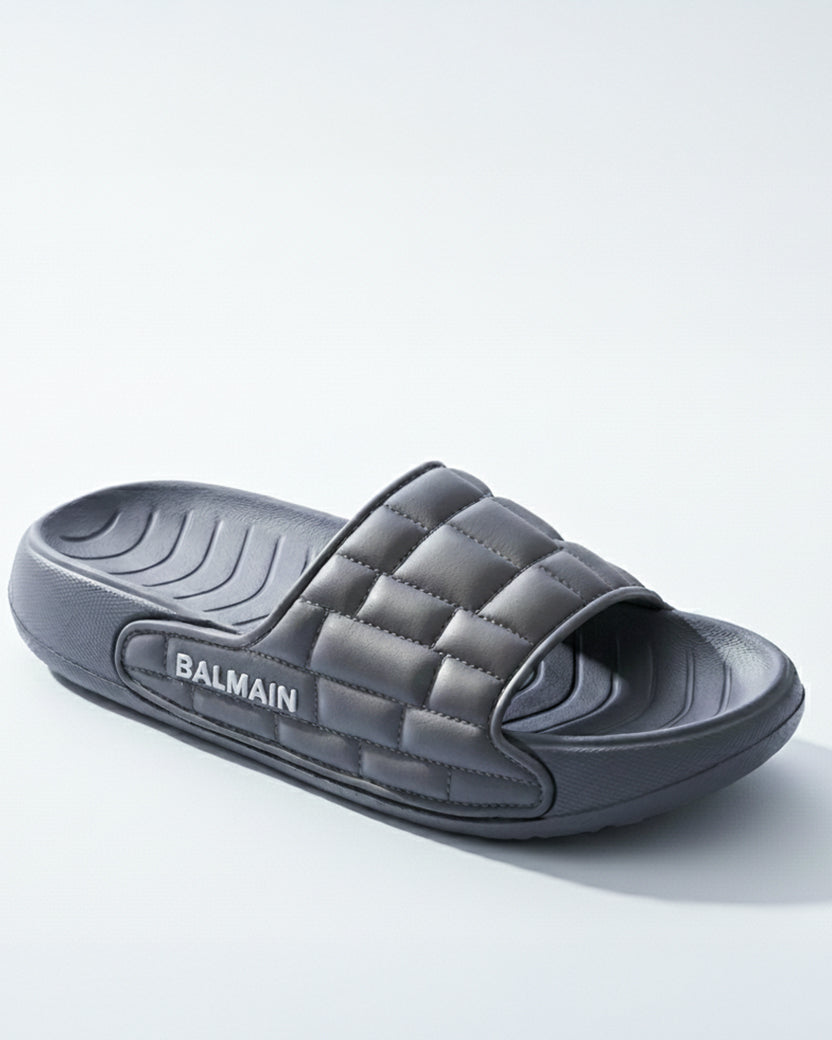 Men's Casual EVA Slide Slippers - Balmain_Grey