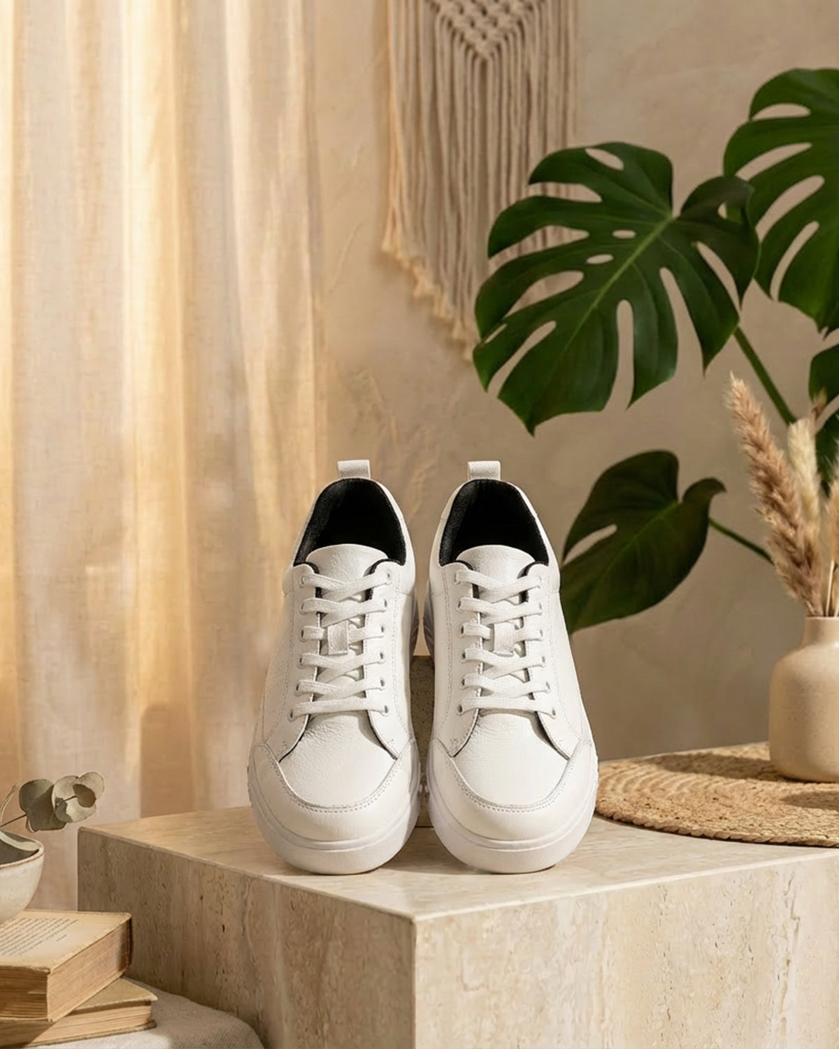 Black Camel White Sneakers 1901