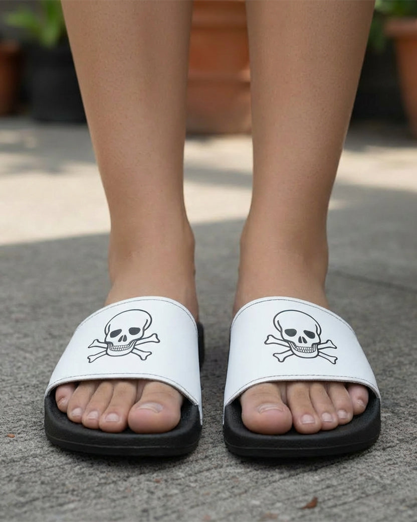 Black Camel Danger Slide, White