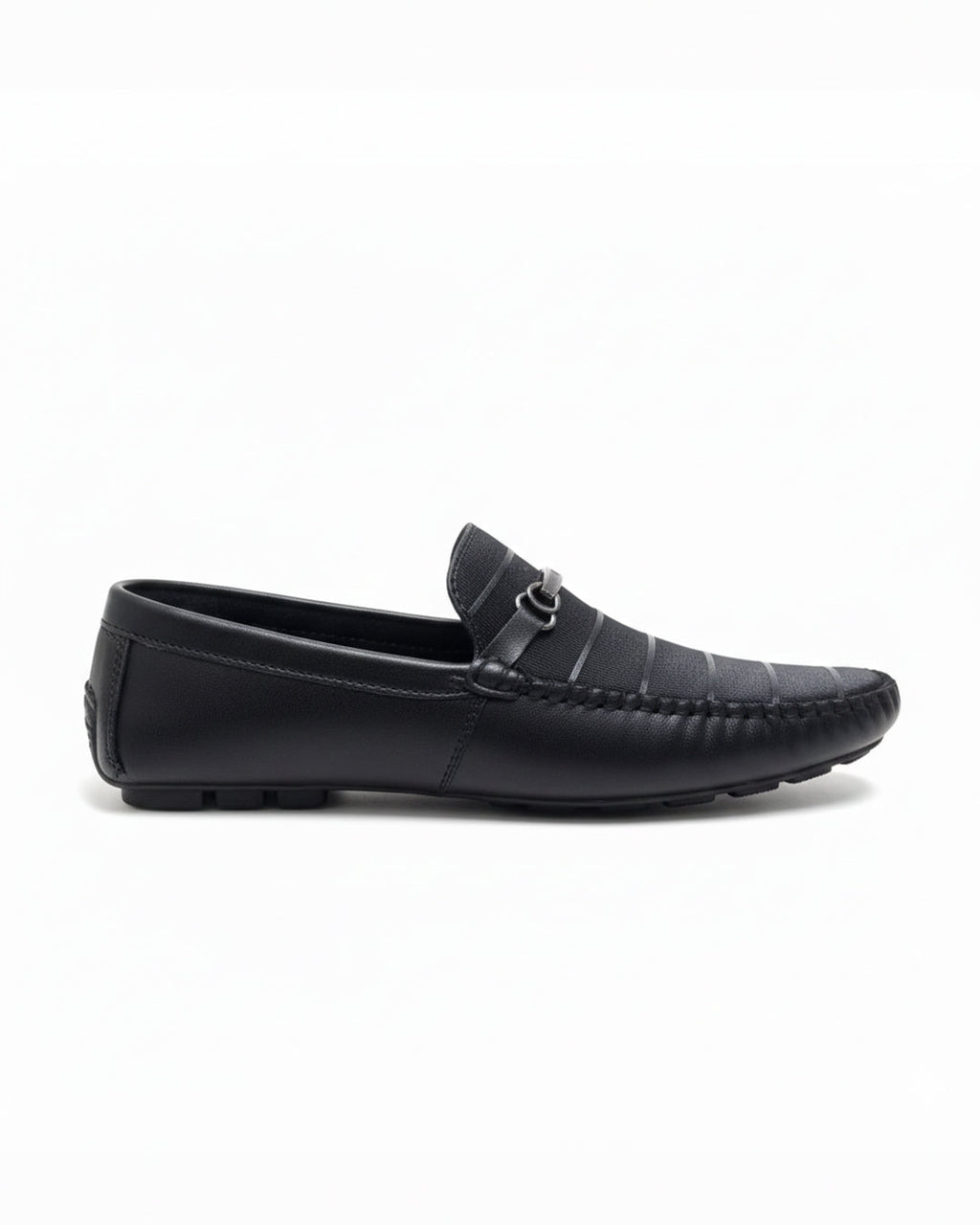 Men's Formal Loafer, Black Line