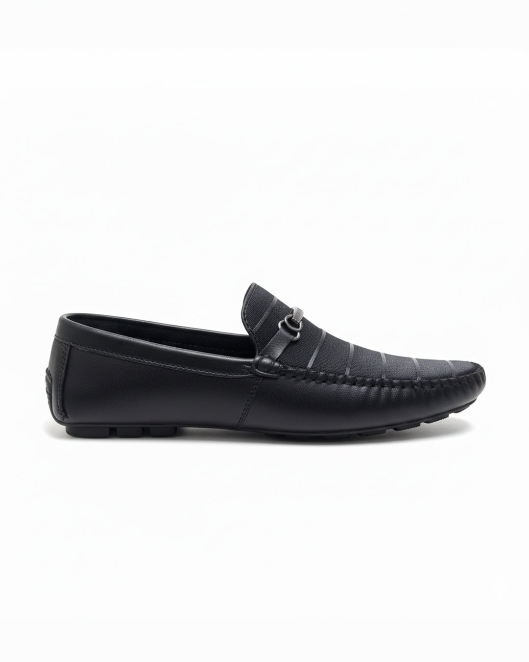 Men's Formal Loafer, Black Line