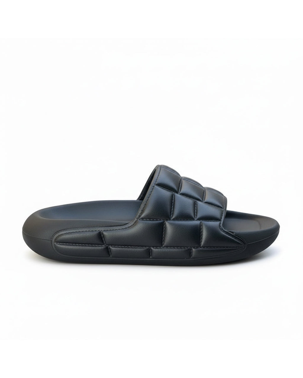 Men's Synthetic Leather Casual Slide Slippers