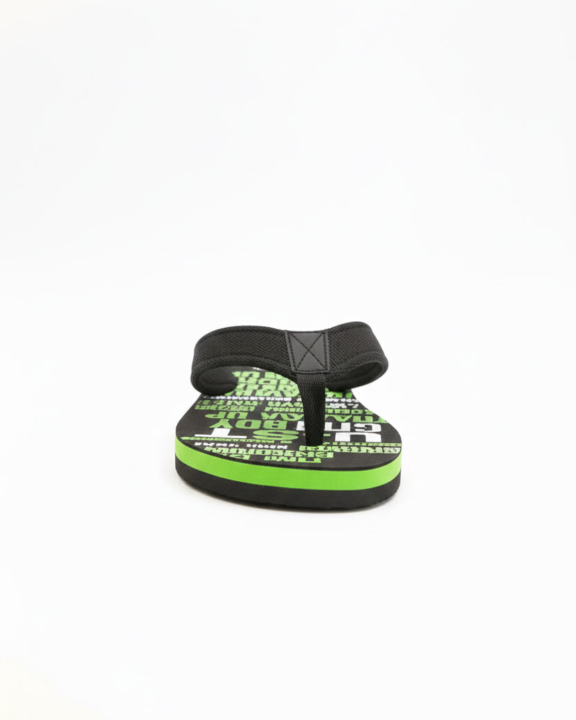 Black Camel 008 Comfort Flip Flop, Green