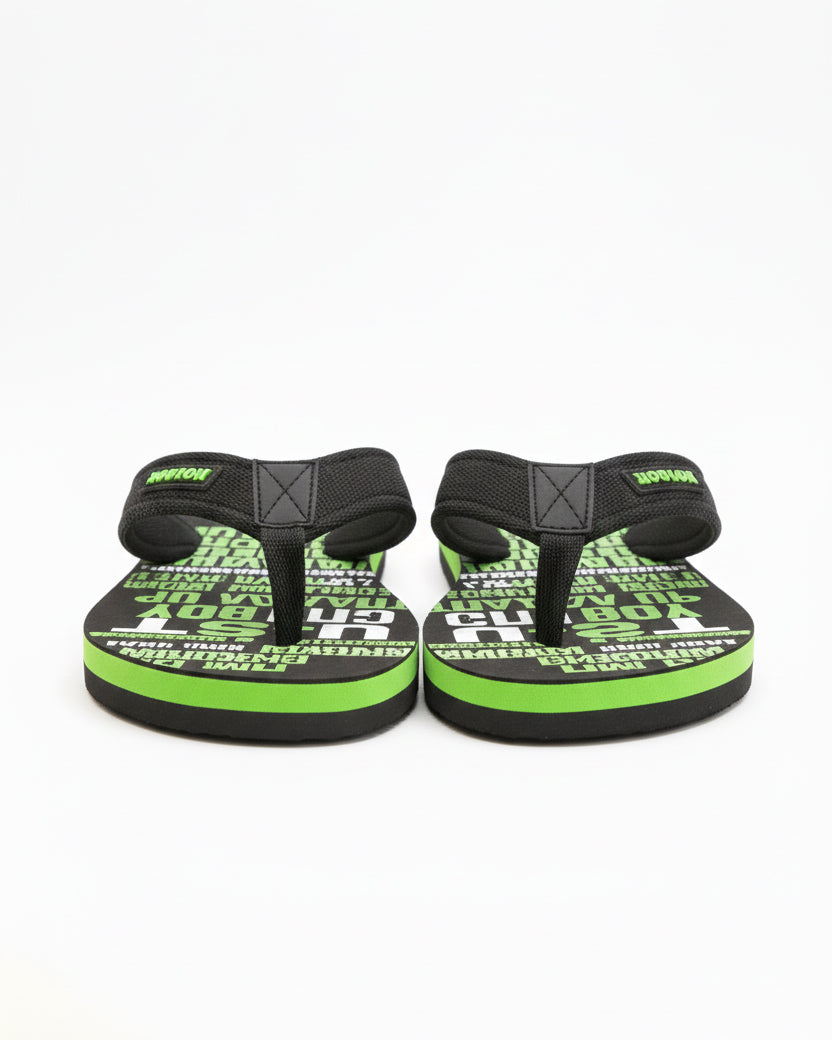 Black Camel 008 Comfort Flip Flop, Green