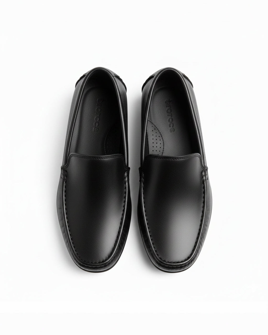 Men's Leather Formal Shoes SJ- Black