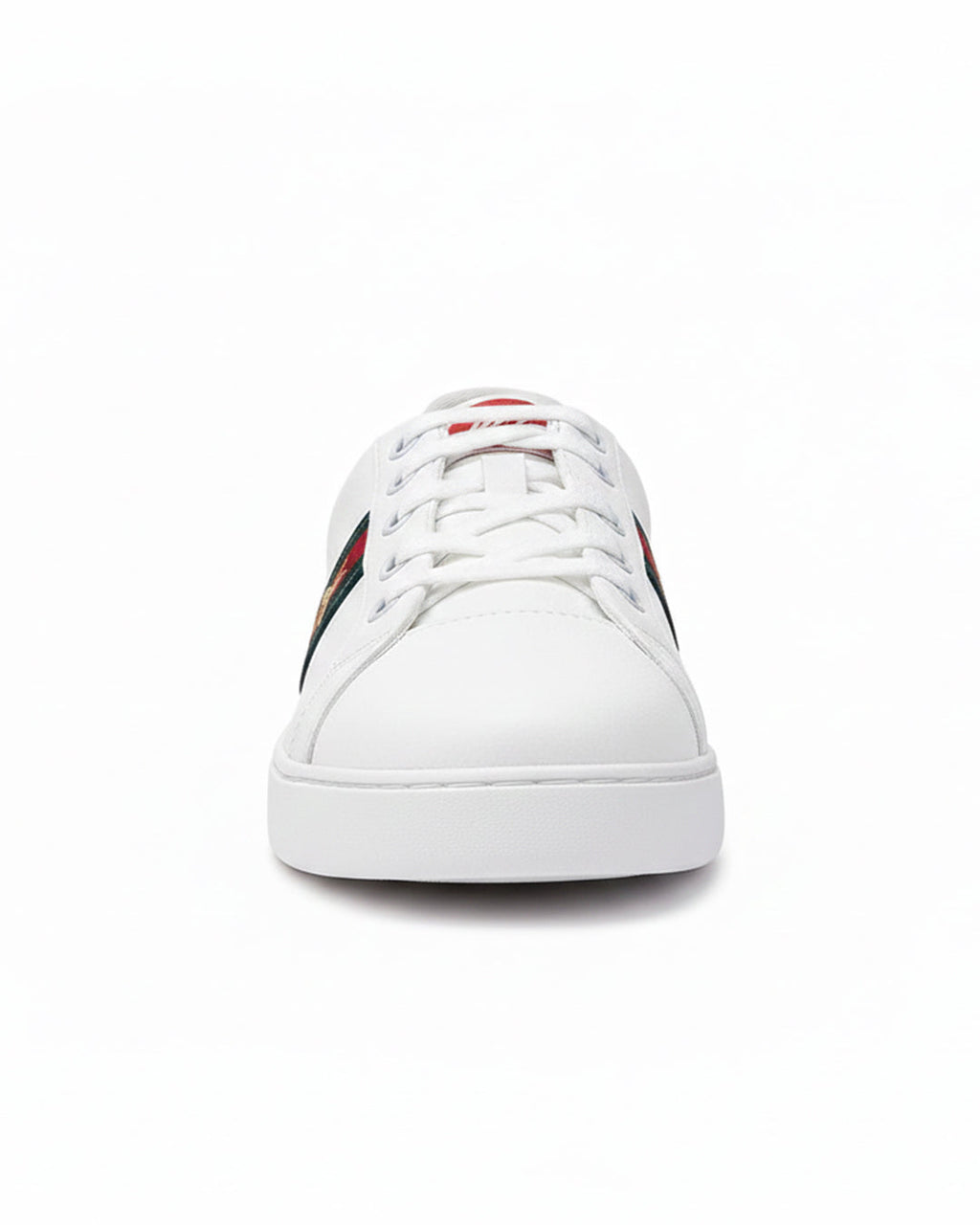Men's Rexine Fancy Sneakers (GU-White)