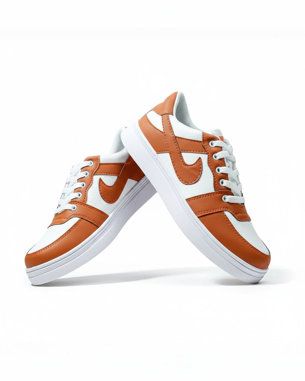 Men's Rexine Fancy Sneakers (JRD-Mustard)